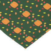 Pumpkin Fall Leaves Korte Tafelloper (Hoek)