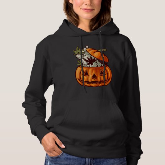 Pumpkin Fall Magic Theme Party Costume Happy Hallo Hoodie (Voorkant)