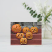 Pumpkin Family Briefkaart (Staand voorkant)