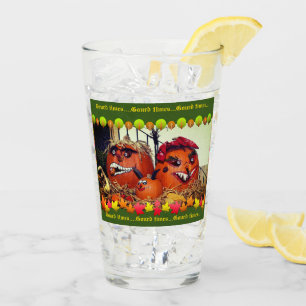 Pumpkin Family Glas