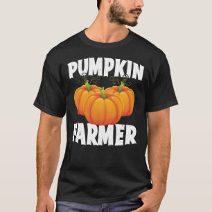Pumpkin Farmer Halloween Pumpkin Grower Spooky Zee T-shirt