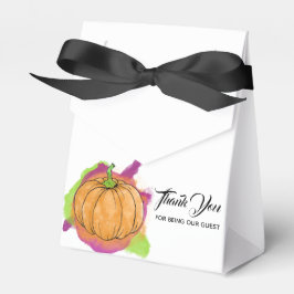 Pumpkin Favor Box Bedankdoosjes