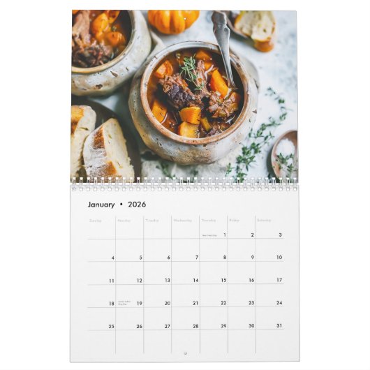 Pumpkin Feast – A Year of Cozy Recipes Kalender (Jan 2026)