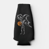 Pumpkin feeën hebben plezier op Halloween Flesjeskoeler (Voorkant)