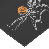 Pumpkin feeën hebben plezier op Halloween Korte Tafelloper (Hoek)