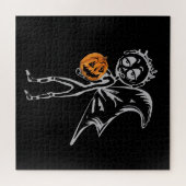 Pumpkin feeën hebben plezier op Halloween Legpuzzel (Horizontaal)