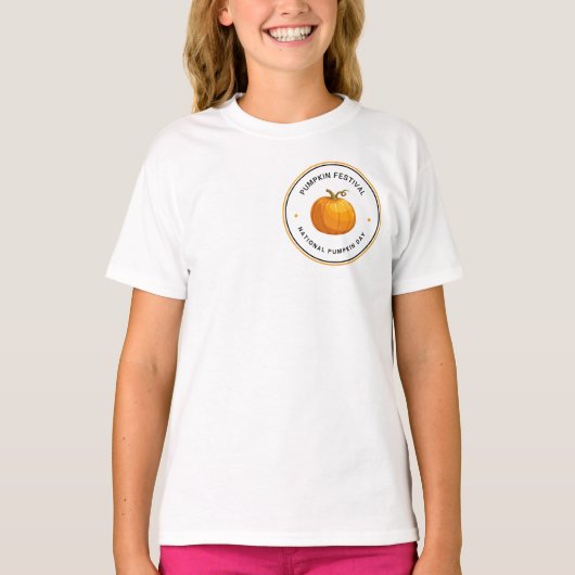 Pumpkin festival T-Shirt (Voorkant)