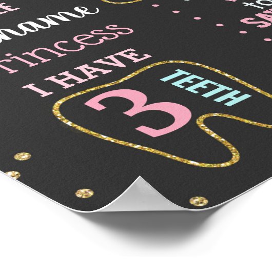 Pumpkin First Birthday-alkbordbord Poster (Hoek)