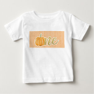 Pumpkin First Birthday ONE Shirt - Oranje geplakt