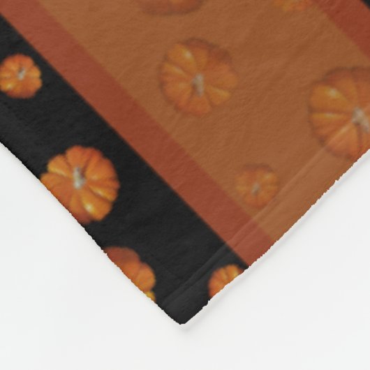 Pumpkin Fleece Blanket (Hoek)