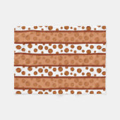 Pumpkin Fleece Blanket (Voorkant (Horizontaal))