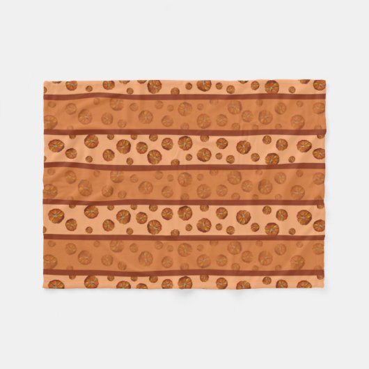 Pumpkin Fleece Blanket Deken (Voorkant (Horizontaal))