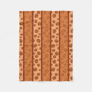 Pumpkin Fleece Blanket Deken