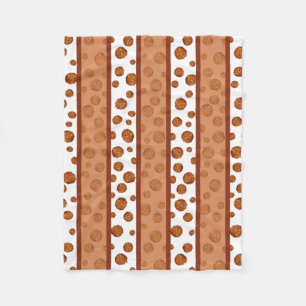 Pumpkin Fleece Blanket Deken