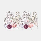 pumpkin floral herfst Thanksgiving partij voor voo Bedankdoosjes (Uitgevouwen)