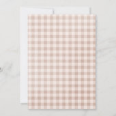 Pumpkin Floral Thanksgiving Kaart (Achterkant)