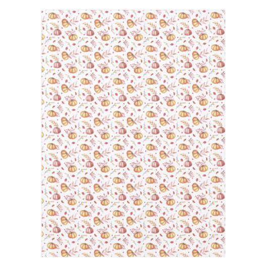 Pumpkin Foliage Tablecloth Tafelkleed (Voorkant)