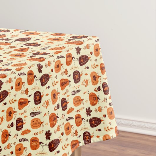 Pumpkin Foliage Tablecloth Tafelkleed (Voorbeeld)