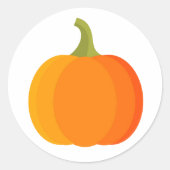 Pumpkin fruit Sticker (Voorkant)