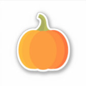 Pumpkin fruit Sticker (Voorkant)