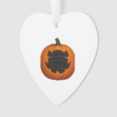 Pumpkin Full of Kittens - Cute Black Cat Halloween Ornament (voorkant)