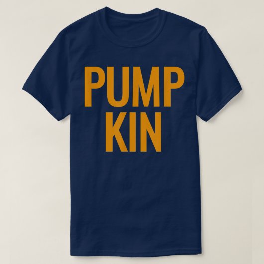 Pumpkin Funny Halloween Costume 6148 T-shirt (Design voorkant)