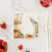Pumpkin Garden Harvest Napkins Servet (Insitu)