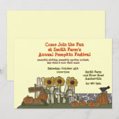 Pumpkin Garden Uitnodiging (Voorkant / Achterkant)