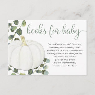 Pumpkin gender-neutraal verzoek om grienerboek informatiekaartje