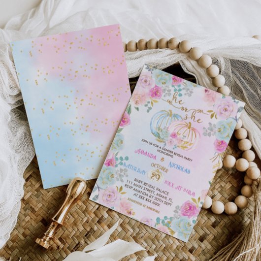 Pumpkin Gender onthulling Kaart