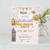 Pumpkin & Ghost Bash Kaart (Staand voorkant)