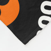 Pumpkin Ghost Halloween Pattern Fleece Deken (Hoek)