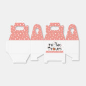 Pumpkin Ghost Roze Halloween Baby shower Dank u Bedankdoosjes (Uitgevouwen)