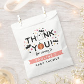 Pumpkin Ghost Roze Halloween Baby shower Dank u Bedankzakje (Geknipt)