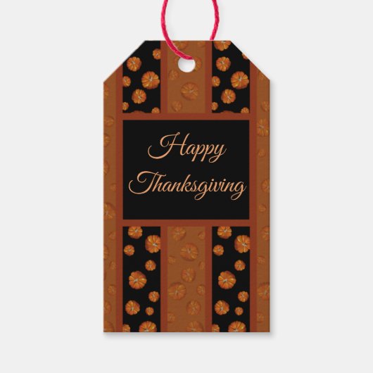 Pumpkin Gift Label Cadeaulabel (Voorkant)