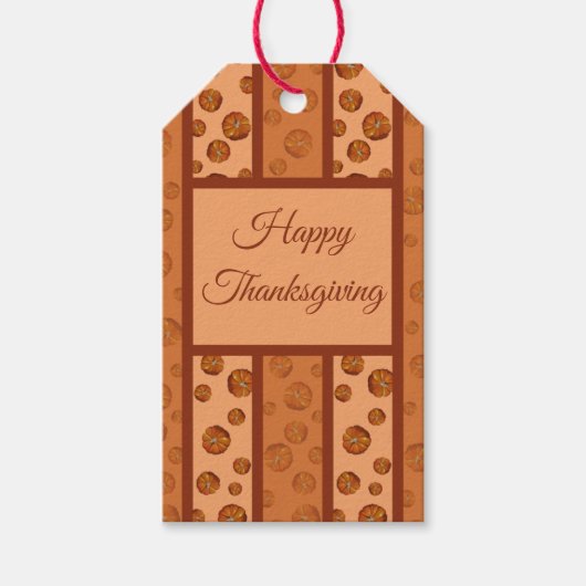 Pumpkin Gift Label Cadeaulabel (Voorkant)