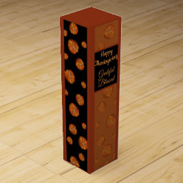 Pumpkin Gift Wine Box Wijn