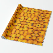 PUMPKIN GIFTWRAP CADEAUPAPIER (Uitgerold)