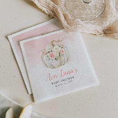 Pumpkin Girl Baby shower - Aangepast Napkins Servet