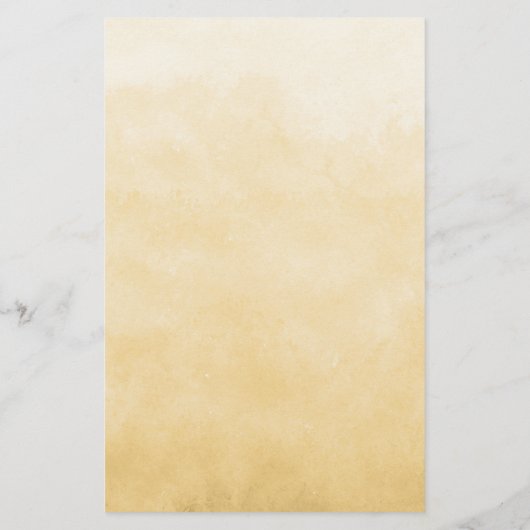 Pumpkin Girl Baby shower Waterverf Floral Briefpapier (Achterkant)