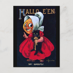 Pumpkin Girl Briefkaart