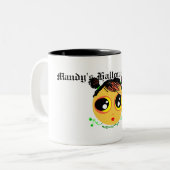 PUMPKIN GIRL halloween Mok (Voorkant links)