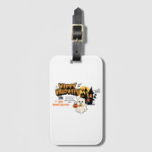 Pumpkin Girl Luggage Tag Bagagelabel (Voorkant (verticaal))