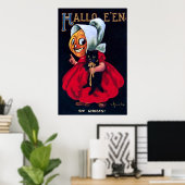 Pumpkin Girl Poster (Thuiskantoor)
