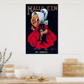 Pumpkin Girl Poster (Keuken)