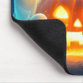 Pumpkin Glow Ghost Party Waterverf Muismat (Hoek)