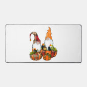 Pumpkin Gnomes Herfst Autumn Cute Halloween Bureaumat (Voorkant)