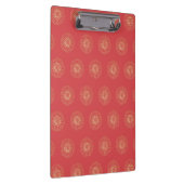 Pumpkin | Golden Zinnia Flower Medallions Klembord (Rechts)