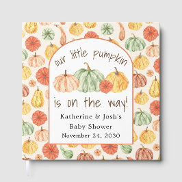 Pumpkin Gourd Autumn Baby Shower Gastenboek