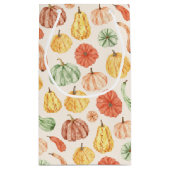 Pumpkin Gourd Autumn Baby Shower Klein Cadeauzakje (Achterkant)
